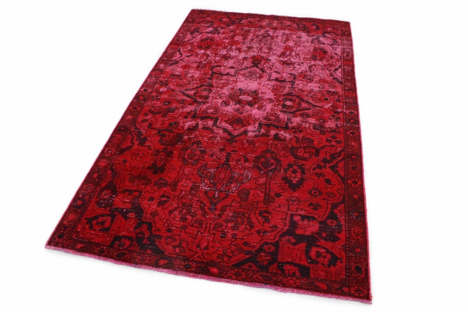 Orientteppich 274x151 cm Wolle handgeknüpft
