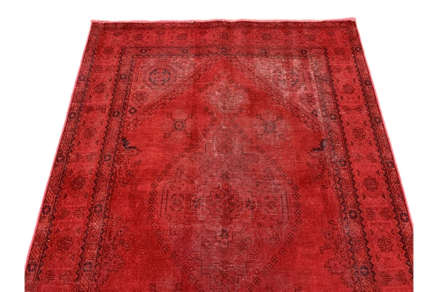 Orientteppich 189 x 139 cm Wolle handgeknüpft