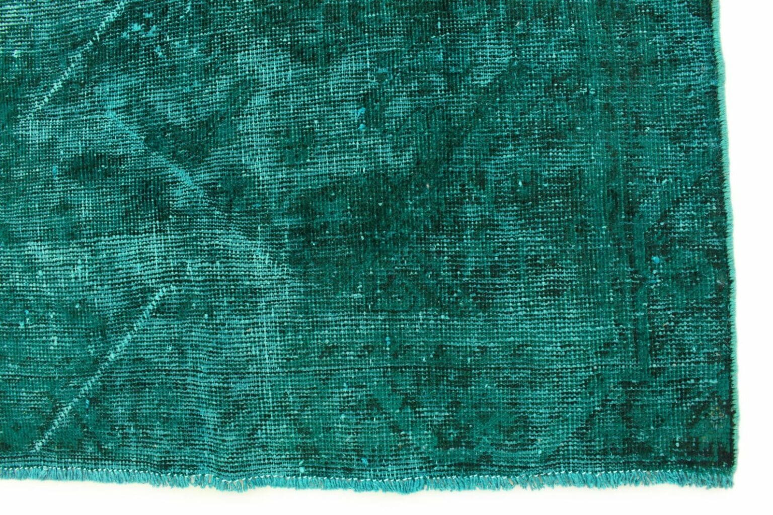 Orientteppich 199 x 114 cm Wolle handgeknüpft