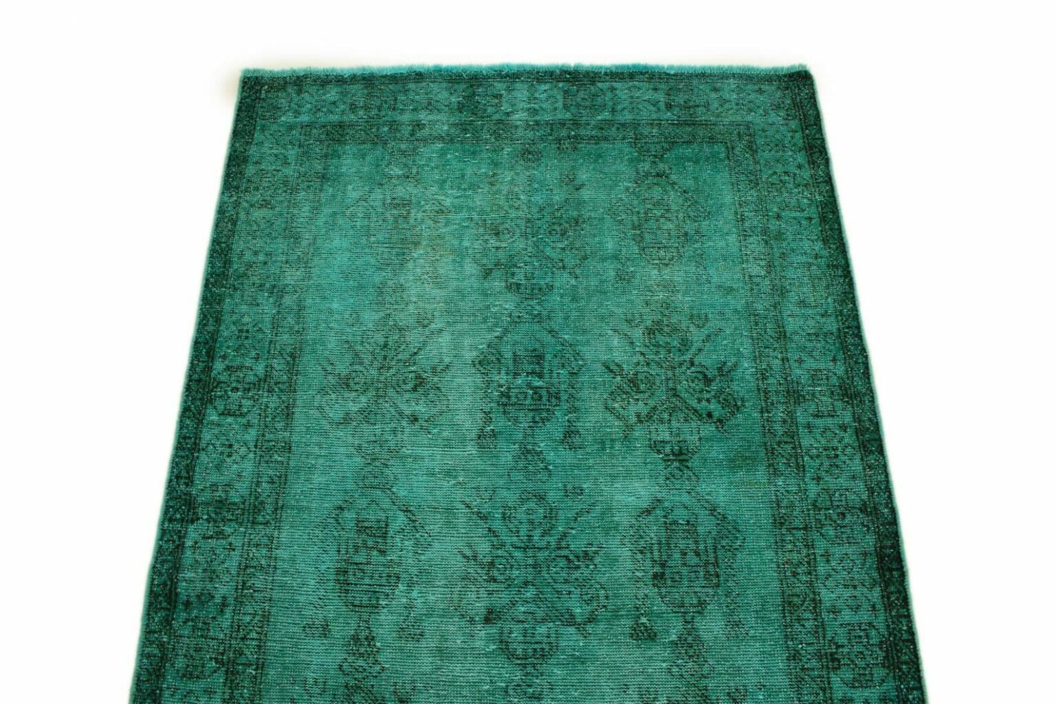 Orientteppich 201x119 cm Wolle handgeknüpft