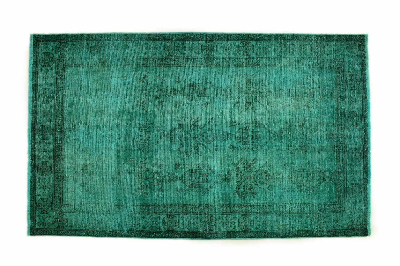 Orientteppich 201x119 cm Wolle handgeknüpft