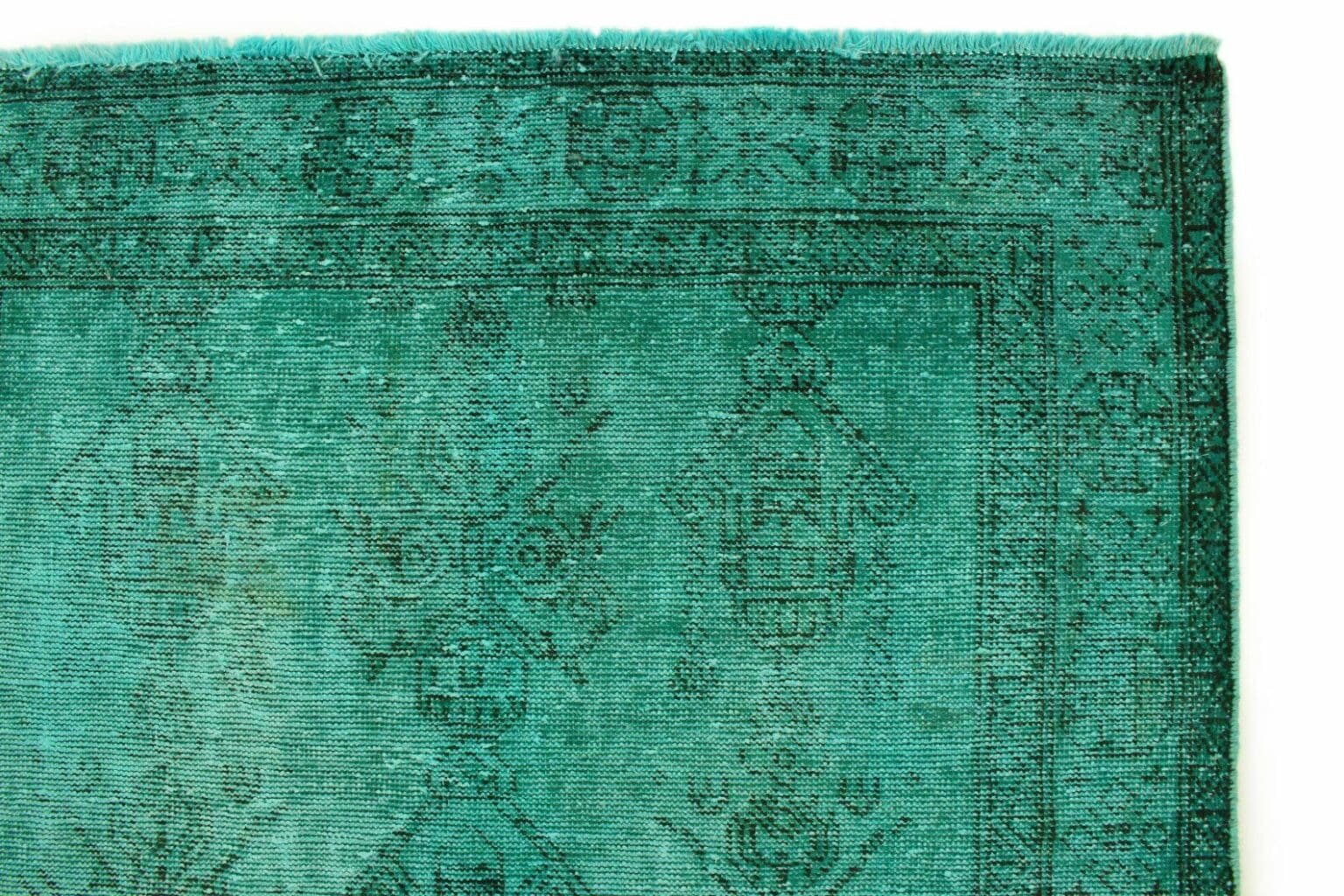 Orientteppich 201x119 cm Wolle handgeknüpft