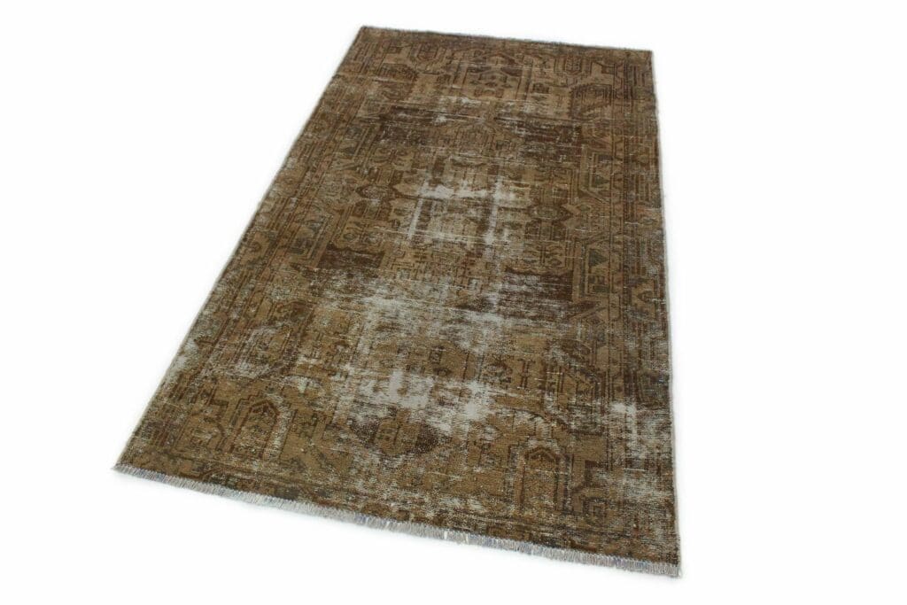 Orientteppich 200x110 cm Wolle handgeknüpft