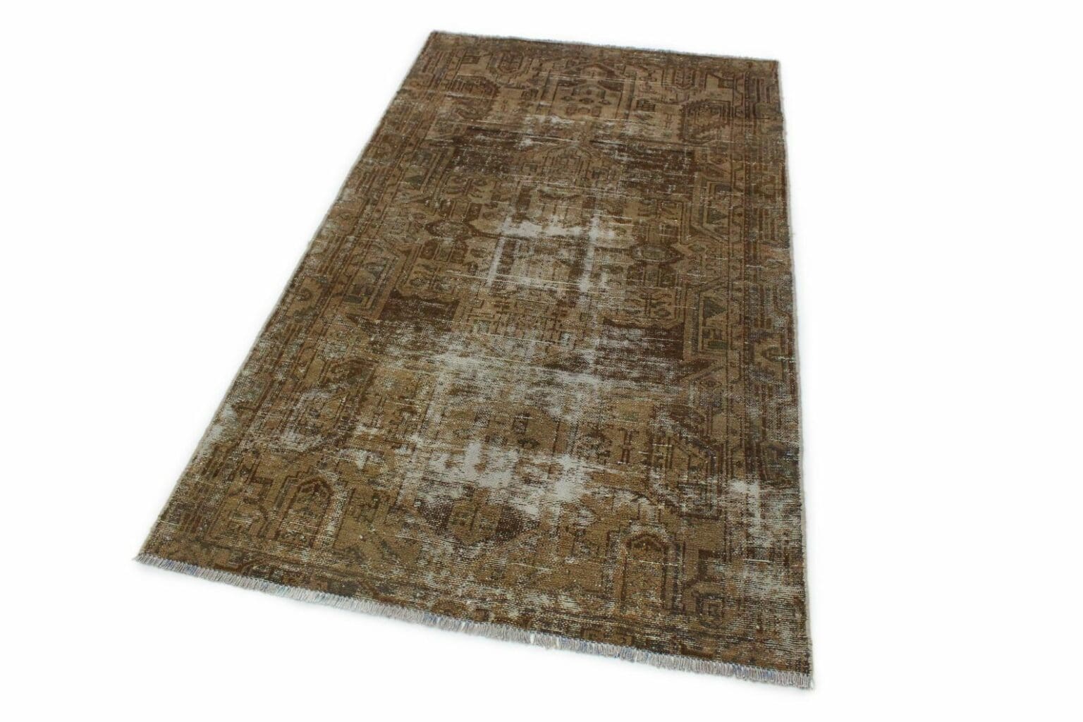 Orientteppich 200x110 cm Wolle handgeknüpft
