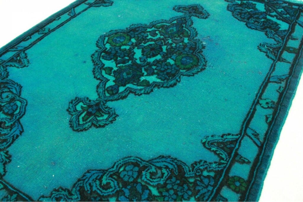 Orientteppich 147 x 109 cm Wolle handgeknüpft