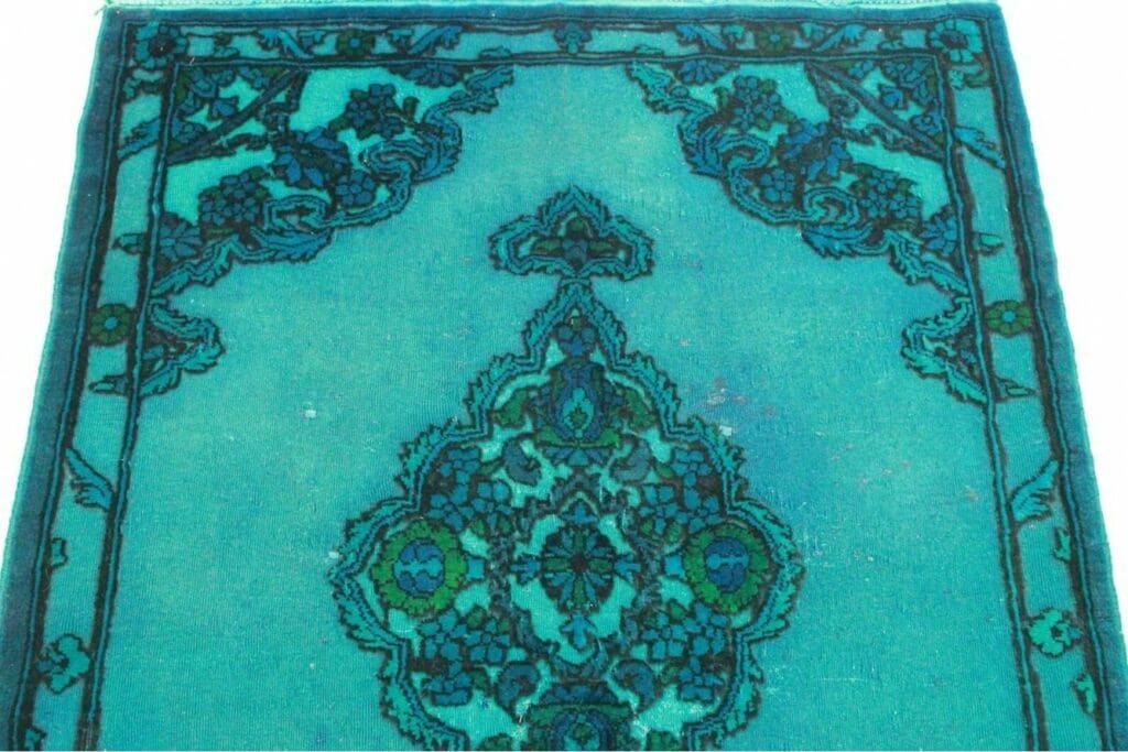 Orientteppich 147 x 109 cm Wolle handgeknüpft