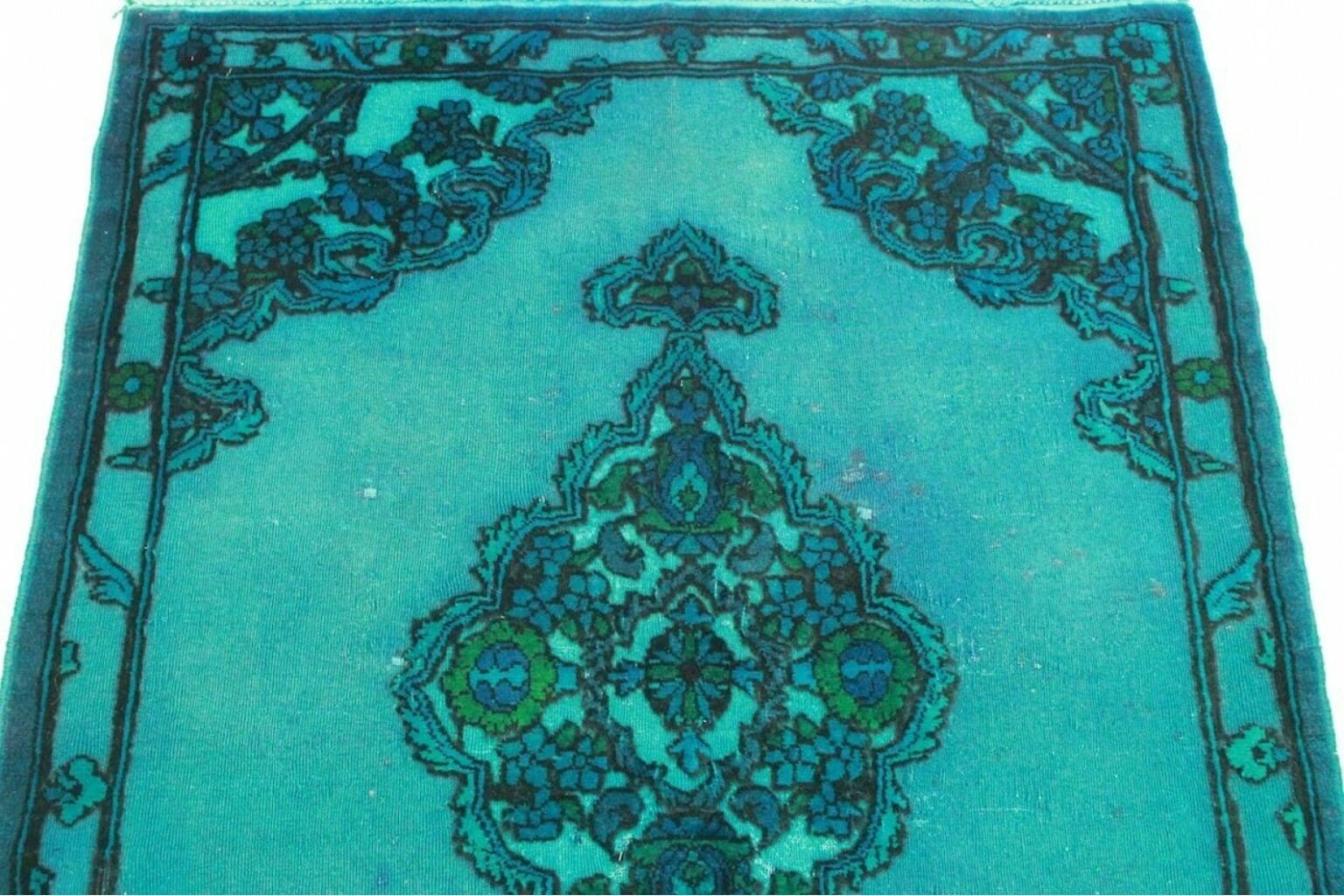Orientteppich 147 x 109 cm Wolle handgeknüpft