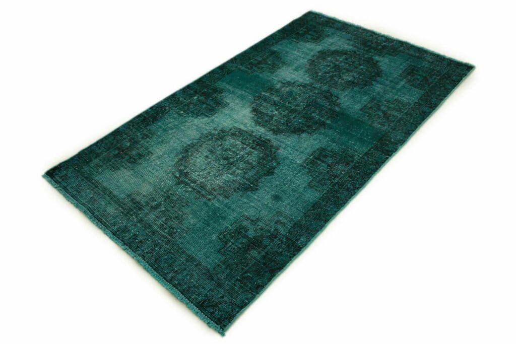 Orientteppich 188x104 cm Wolle handgeknüpft