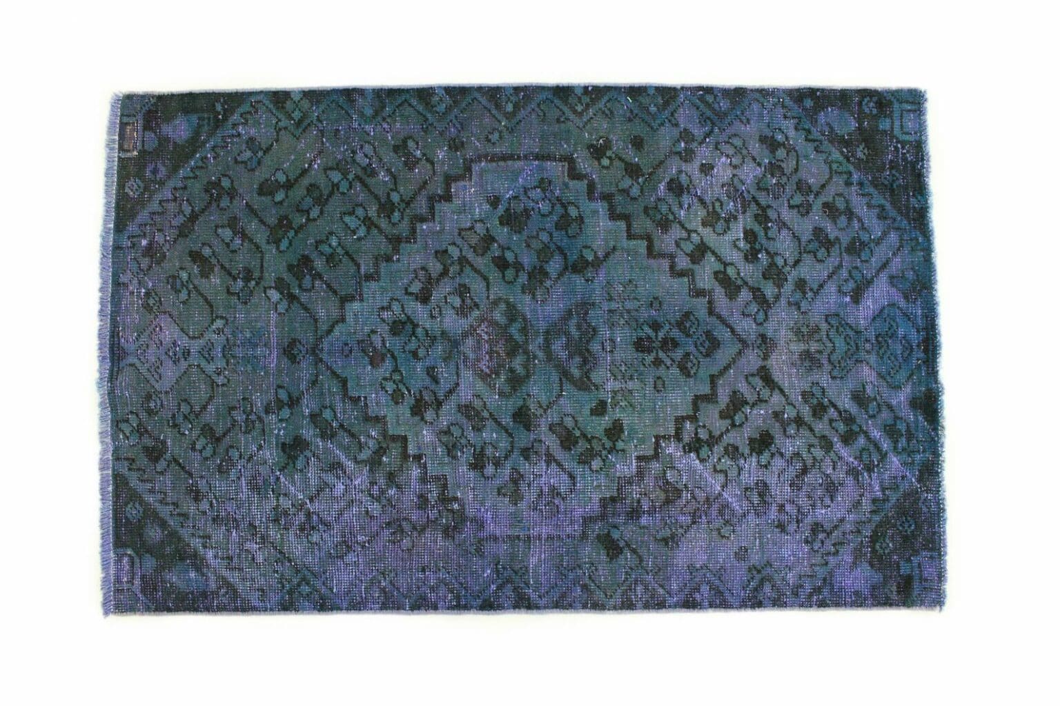 Orientteppich 160 x 101 cm Wolle handgeknüpft