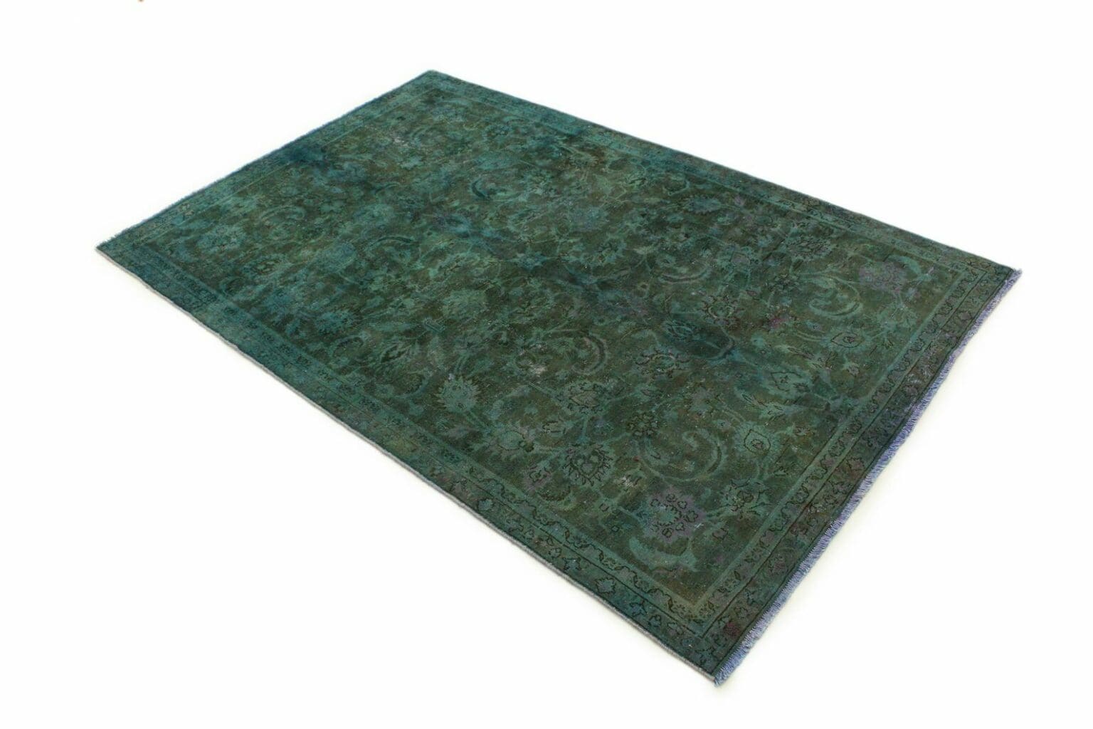 Orientteppich 242 x 159 cm Wolle handgeknüpft