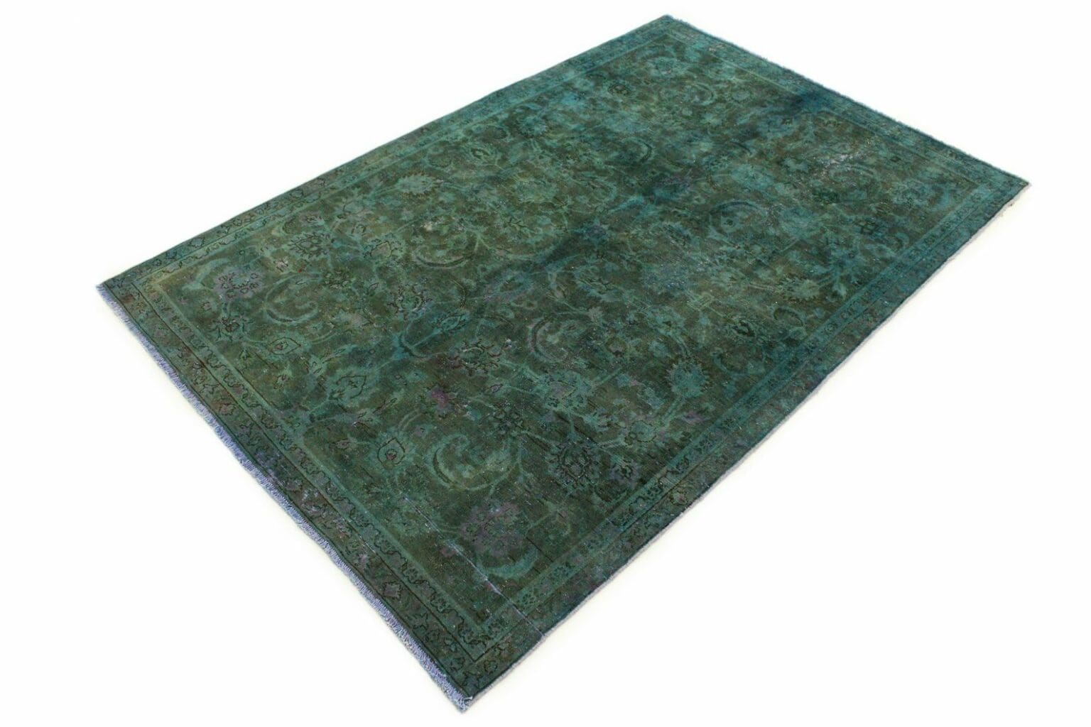 Orientteppich 242 x 159 cm Wolle handgeknüpft
