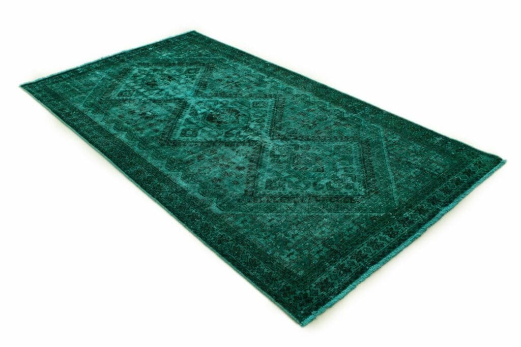 Orientteppich 294 x 157 cm Wolle handgeknüpft