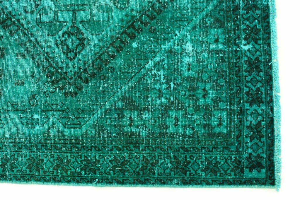Orientteppich 294 x 157 cm Wolle handgeknüpft