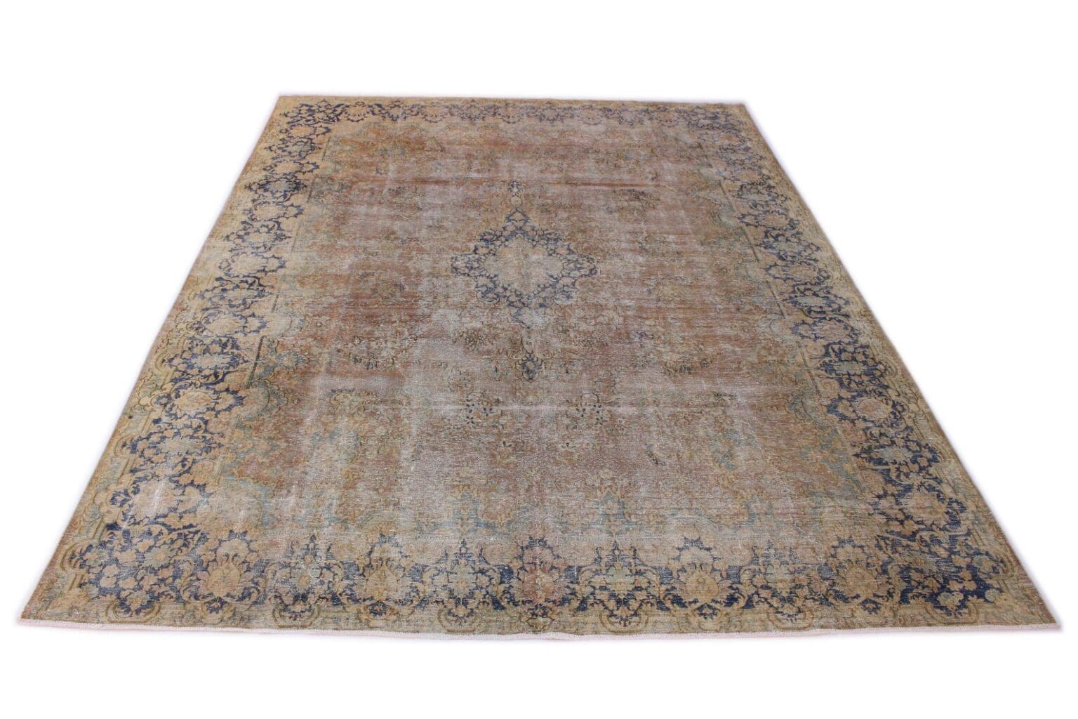 Perserteppich 410 x 304 cm Wolle handgeknüpft