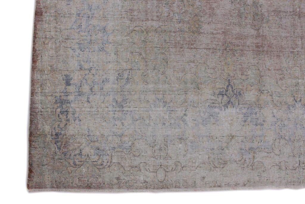 vintage-orientteppich-beige-grau-408x295cm-handgeknupft-6 Orientteppich 408x295 cm Wolle handgeknüpft