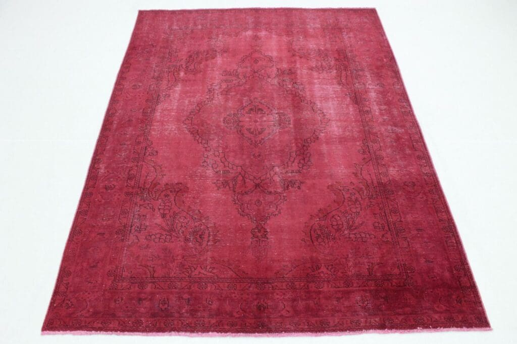 Orientteppich 291 x 199 cm Wolle handgeknüpft