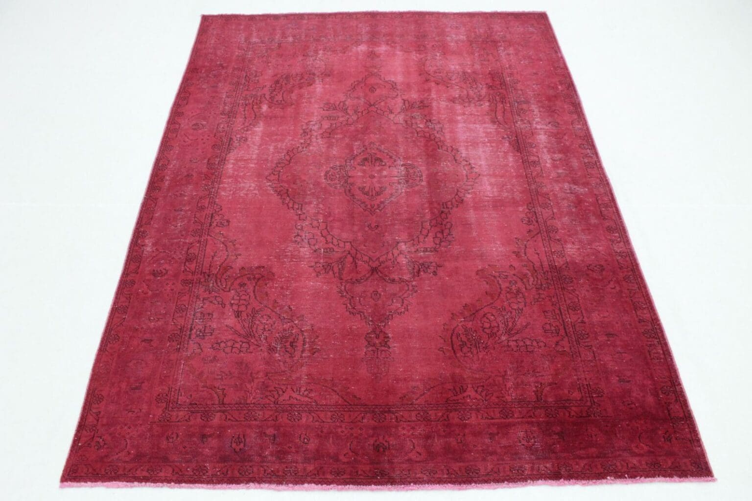 Orientteppich 291 x 199 cm Wolle handgeknüpft