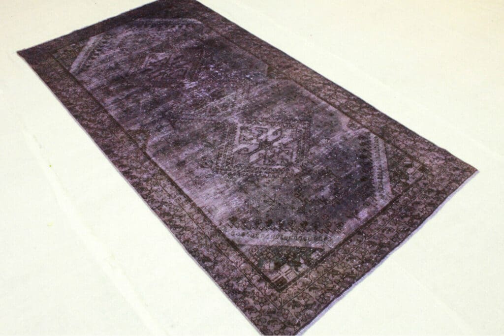 Orientteppich 292 x 149 cm Wolle handgeknüpft