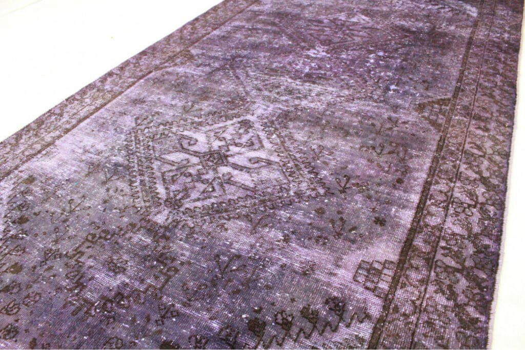 Orientteppich 292 x 149 cm Wolle handgeknüpft