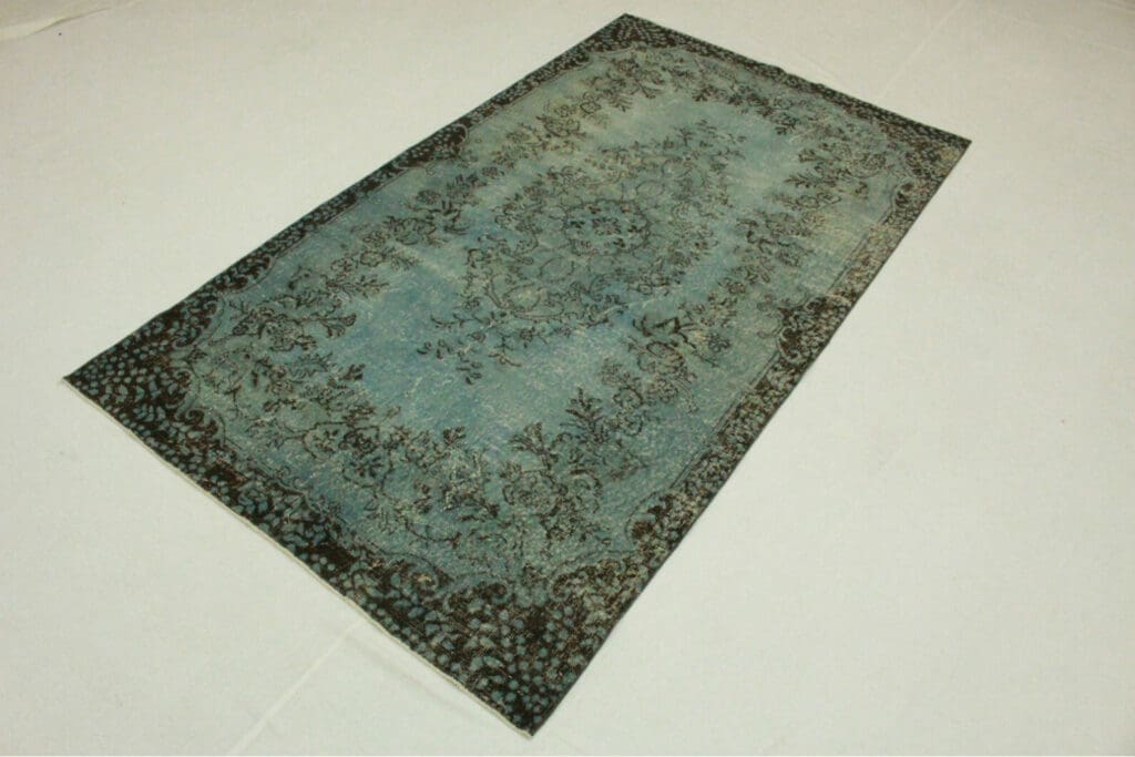 Orientteppich 278 x 151 cm Wolle handgeknüpft