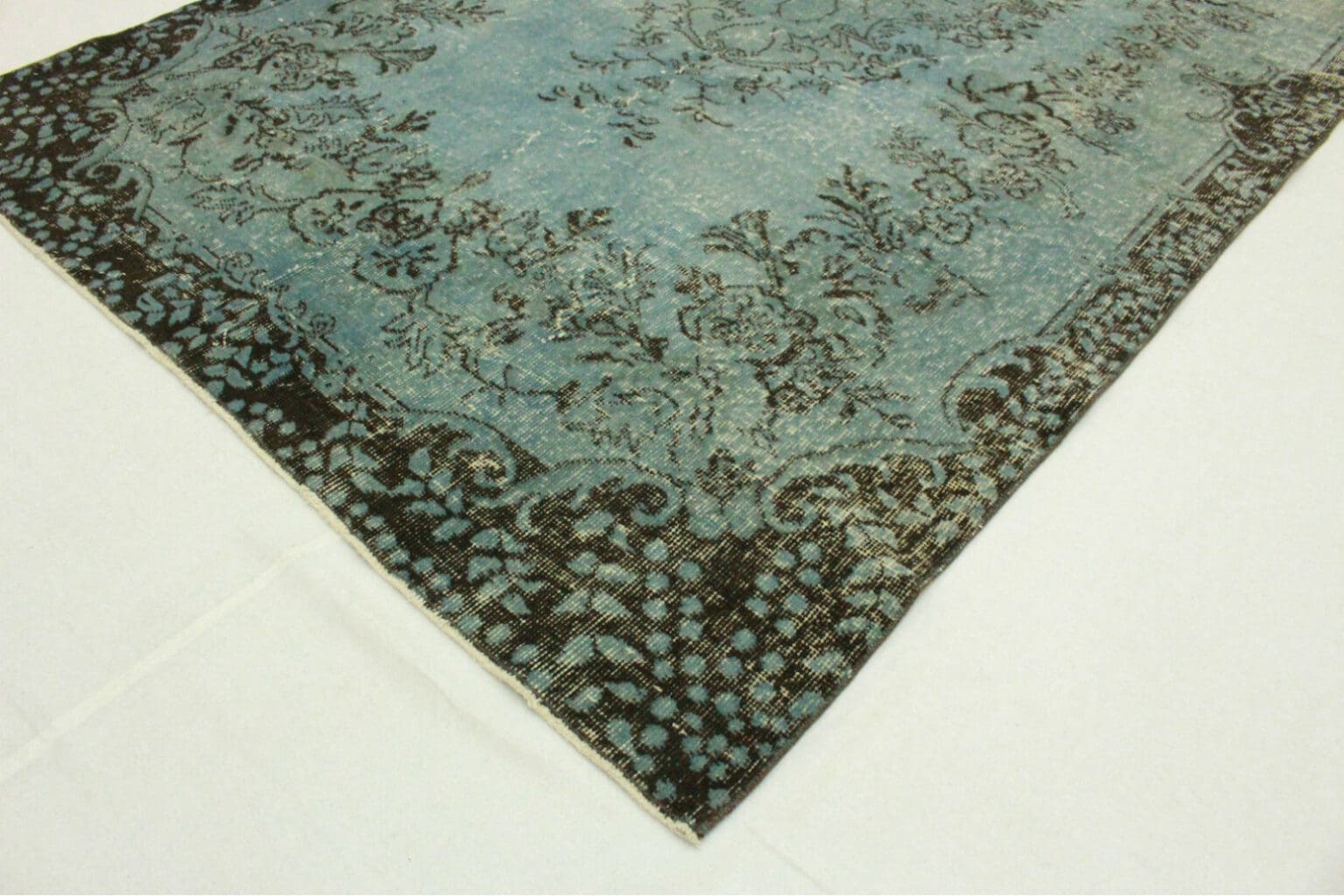 Orientteppich 278 x 151 cm Wolle handgeknüpft