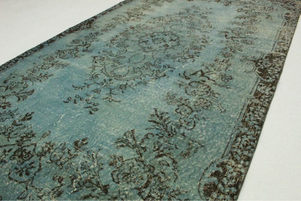 Orientteppich 278 x 151 cm Wolle handgeknüpft