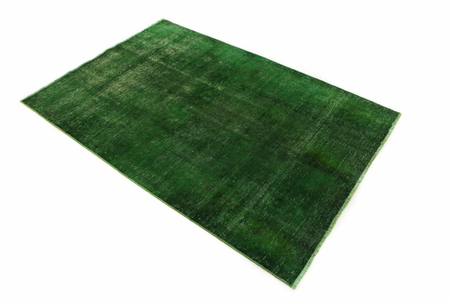 exklusiver-vintage-orientteppich-212x147-cm-grun-handgeknupft-1 Orientteppich 212 x 147 cm Wolle handgeknüpft
