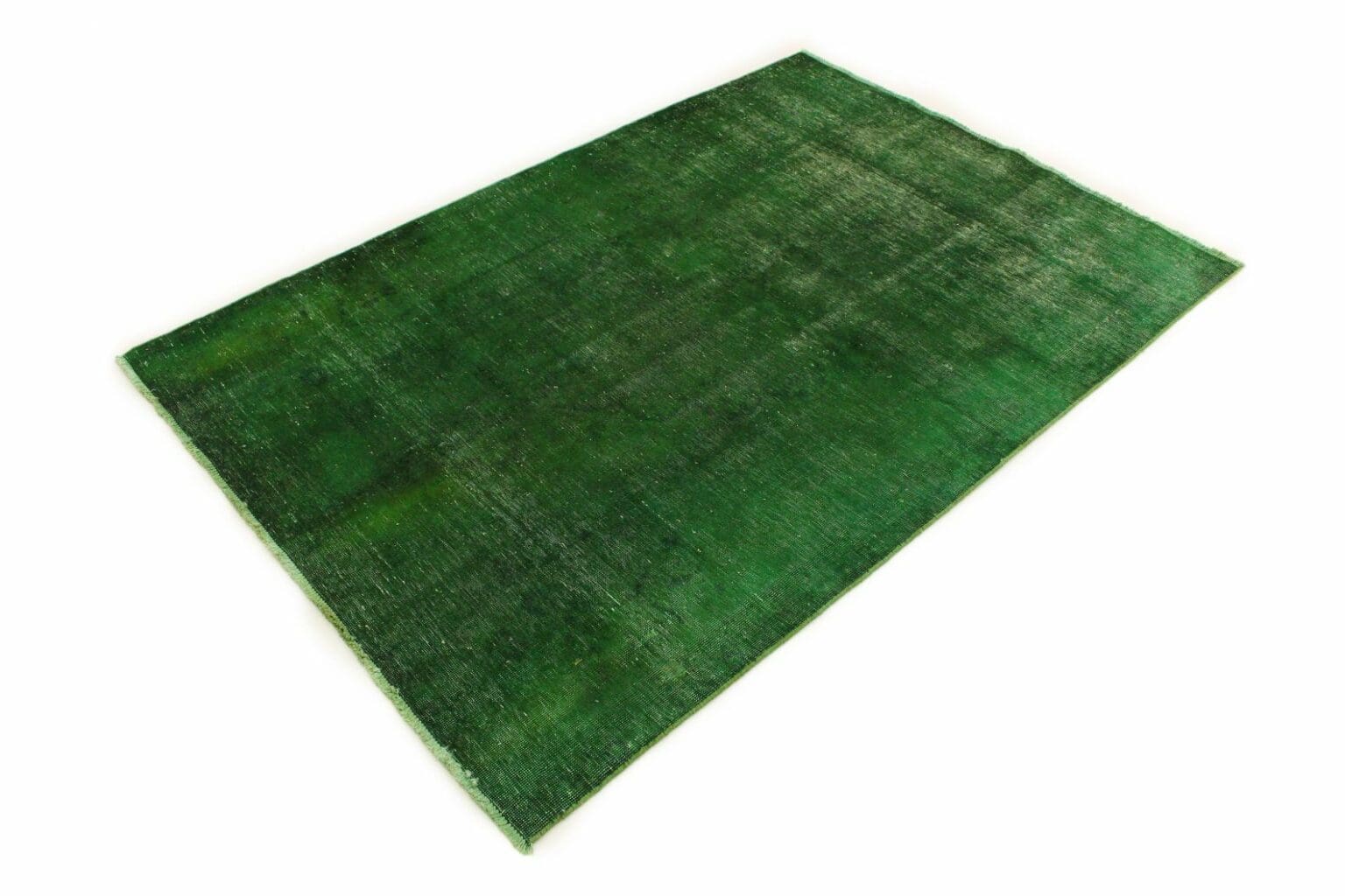 exklusiver-vintage-orientteppich-212x147-cm-grun-handgeknupft-2 Orientteppich 212 x 147 cm Wolle handgeknüpft