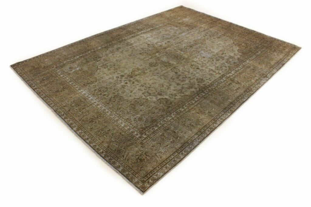 vintage-orientteppich-beige-sand-335x239cm-handgeknupft-2 Orientteppich Orient 335 x 239 cm Wolle handgeknüpft