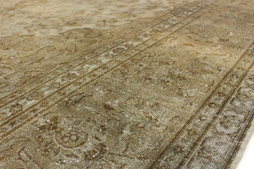 vintage-orientteppich-beige-sand-335x239cm-handgeknupft-5 Orientteppich Orient 335 x 239 cm Wolle handgeknüpft