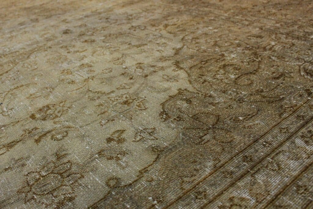 vintage-orientteppich-beige-sand-335x239cm-handgeknupft-7 Orientteppich Orient 335 x 239 cm Wolle handgeknüpft