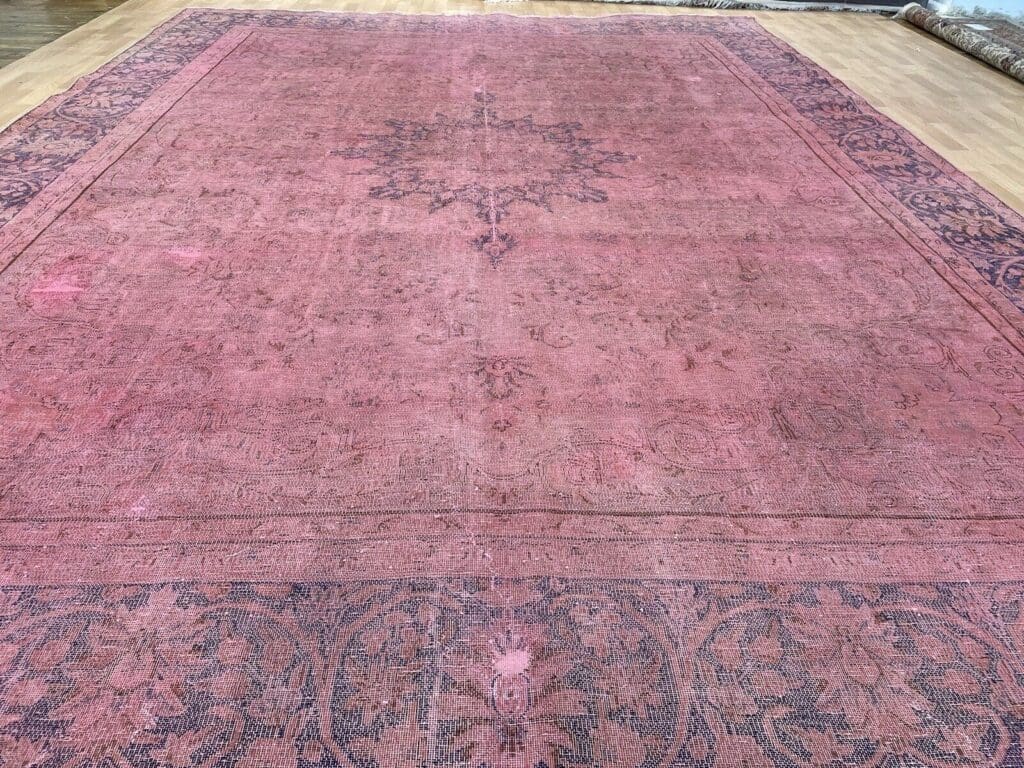 Perserteppich 403 x 299 cm Wolle handgeknüpft