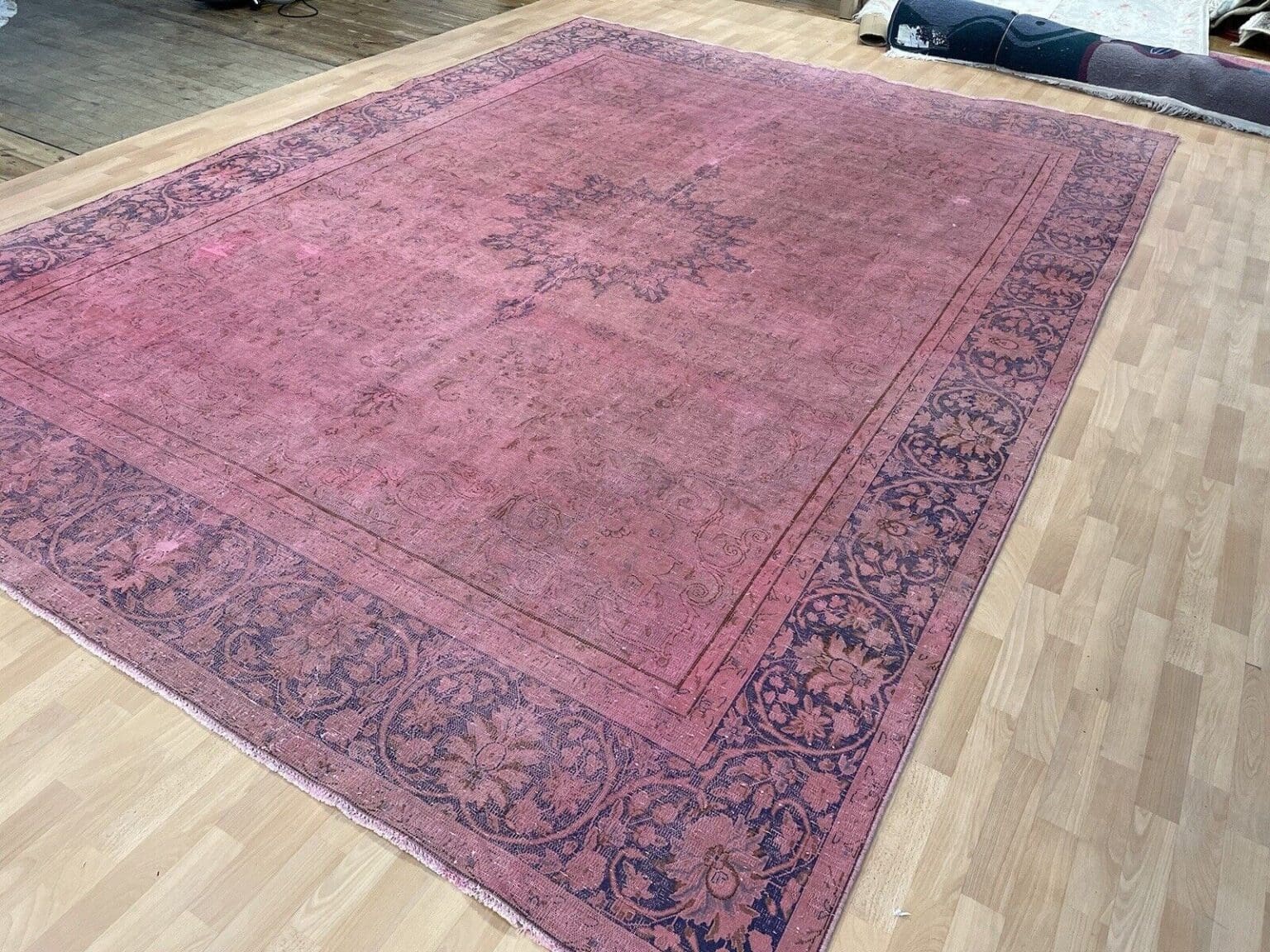Perserteppich 403 x 299 cm Wolle handgeknüpft