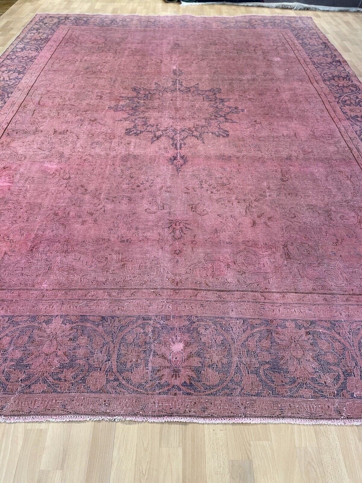 Perserteppich 403 x 299 cm Wolle handgeknüpft