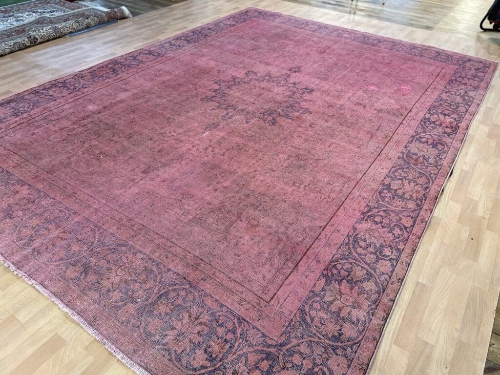 Perserteppich 403 x 299 cm Wolle handgeknüpft