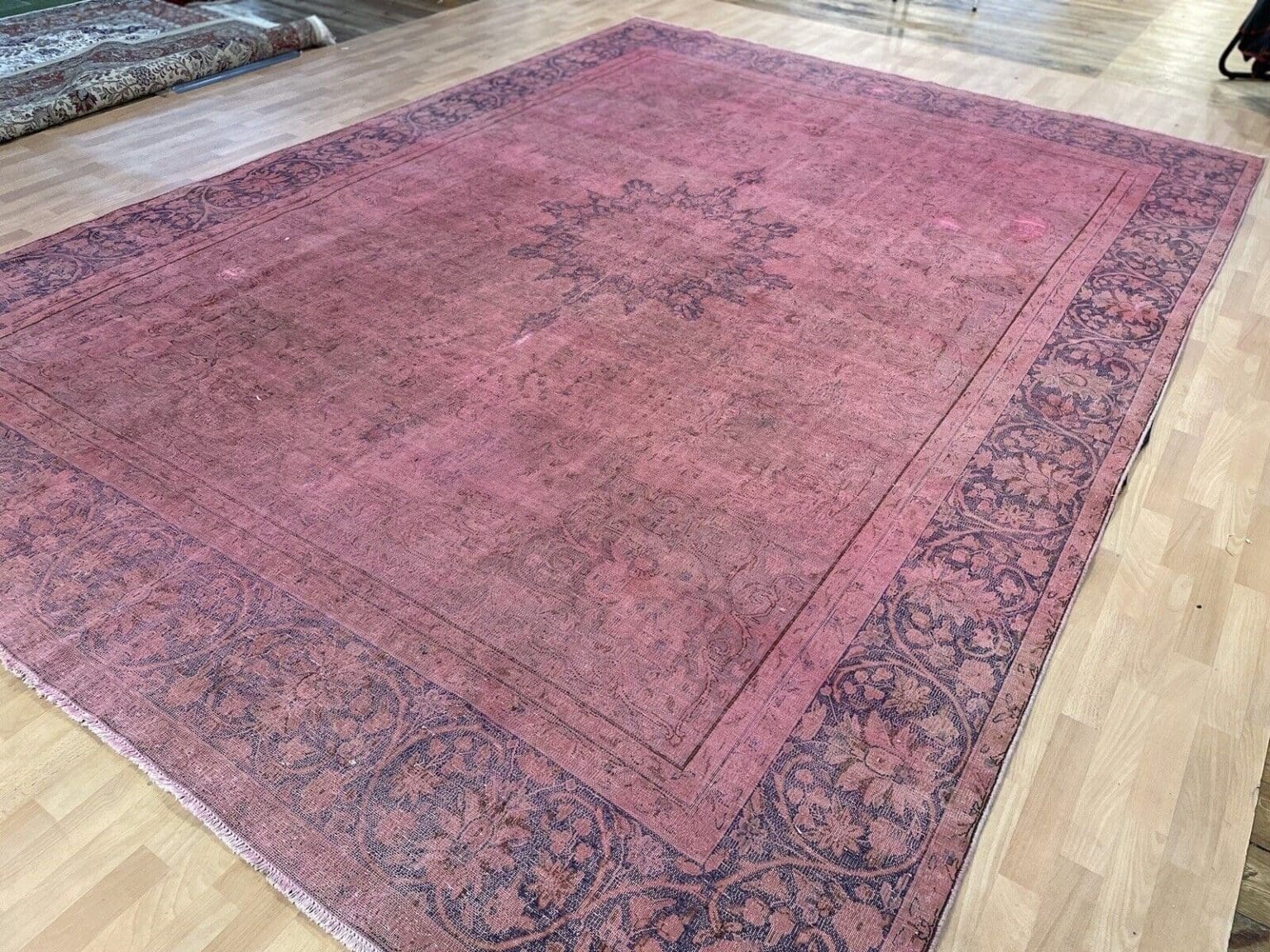 Perserteppich 403 x 299 cm Wolle handgeknüpft