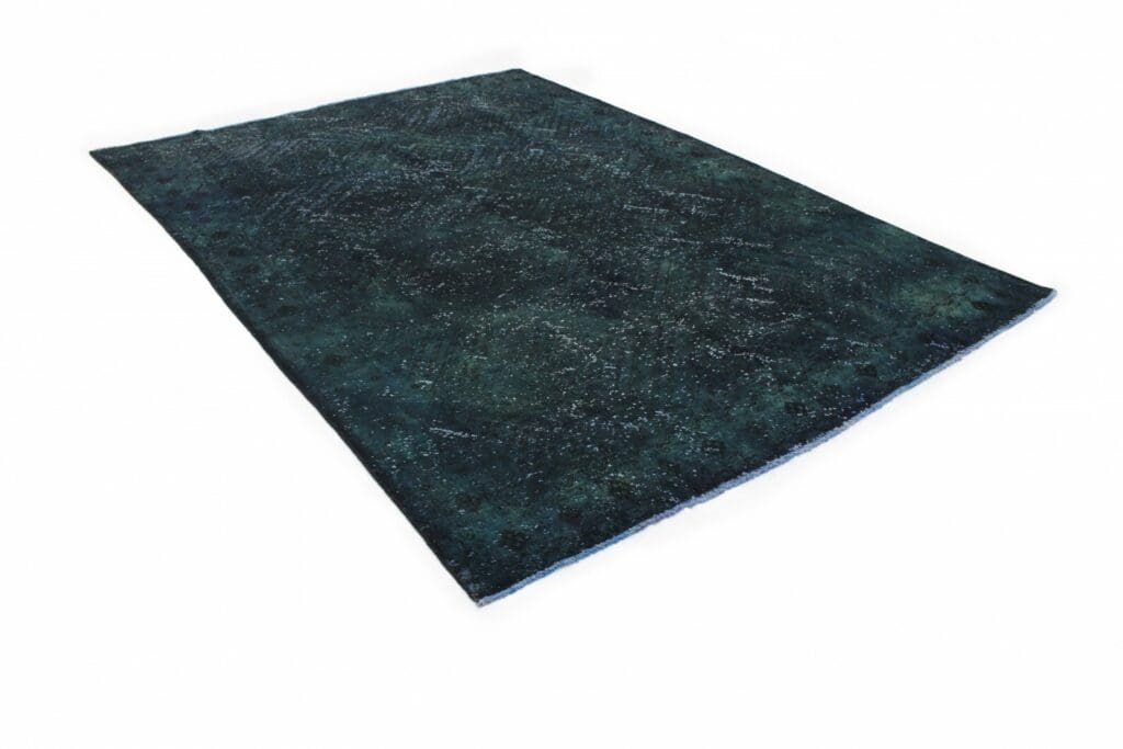 vintage-orientteppich-blau-341x243cm-handgeknupft-unikat-2 Orientteppich 341 x 243 cm Wolle handgeknüpft