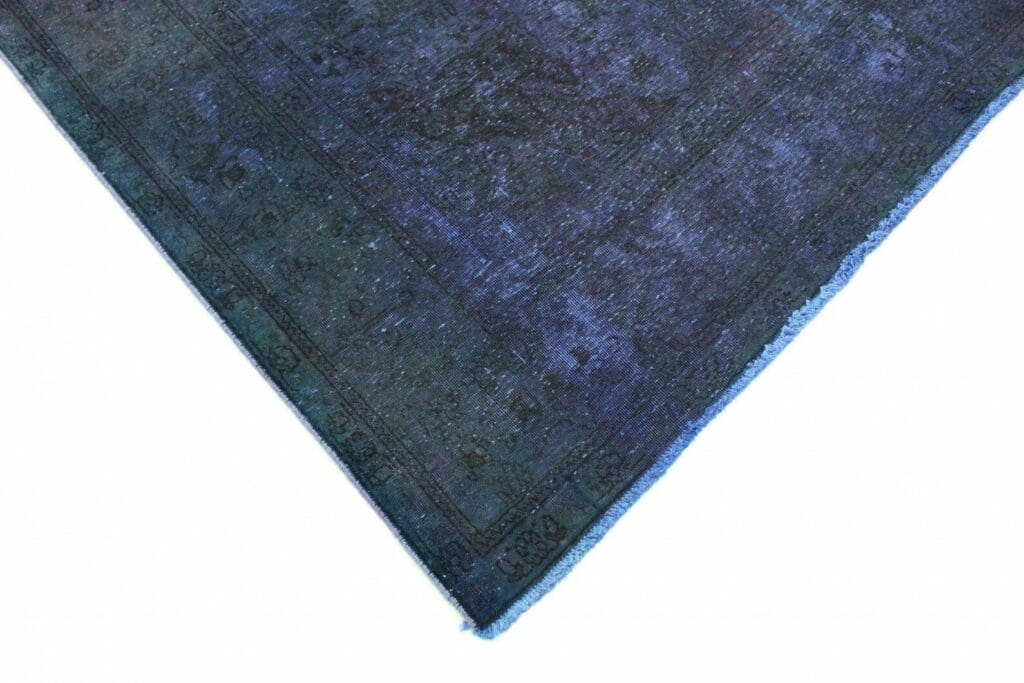 orientteppich-352x249cm-vintage-lila-blau-grun-handgeknupft-5 Orientteppich 352x249 cm Wolle handgeknüpft