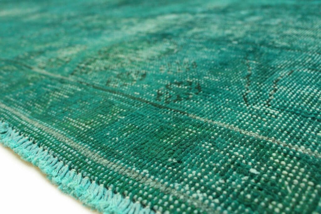 carpetido-vintage-teppich-292x279cm-turkis-grun-handgeknupft-2 Orientteppich 292 x 279 cm Wolle handgeknüpft