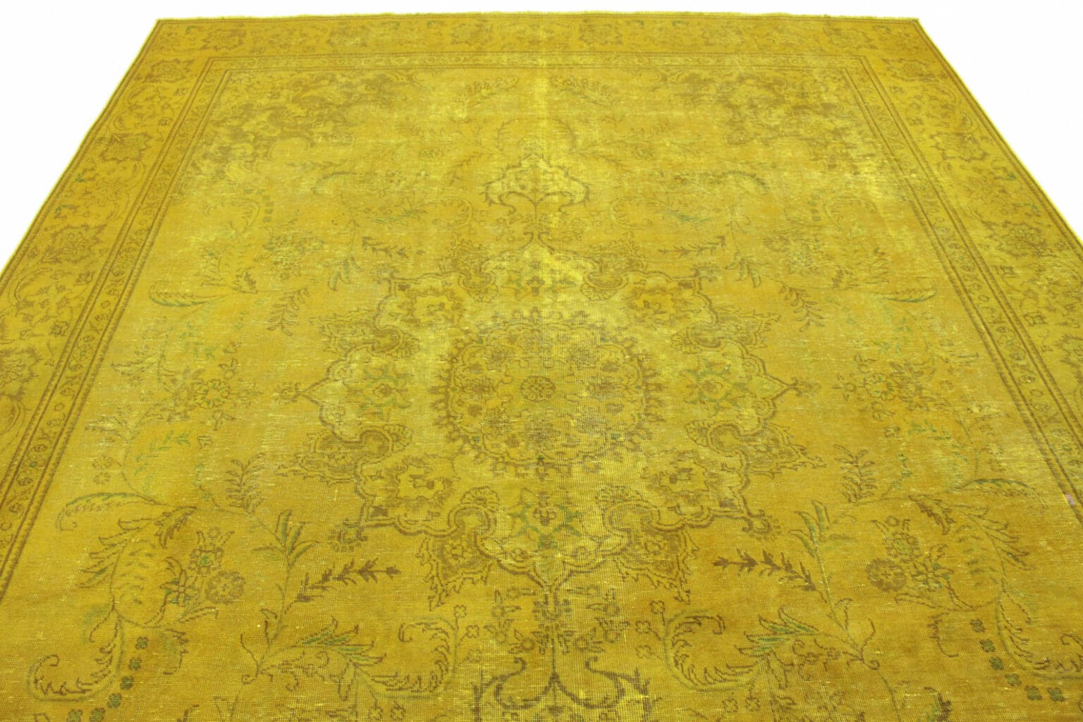 Orientteppich 371 x 289 cm Wolle handgeknüpft