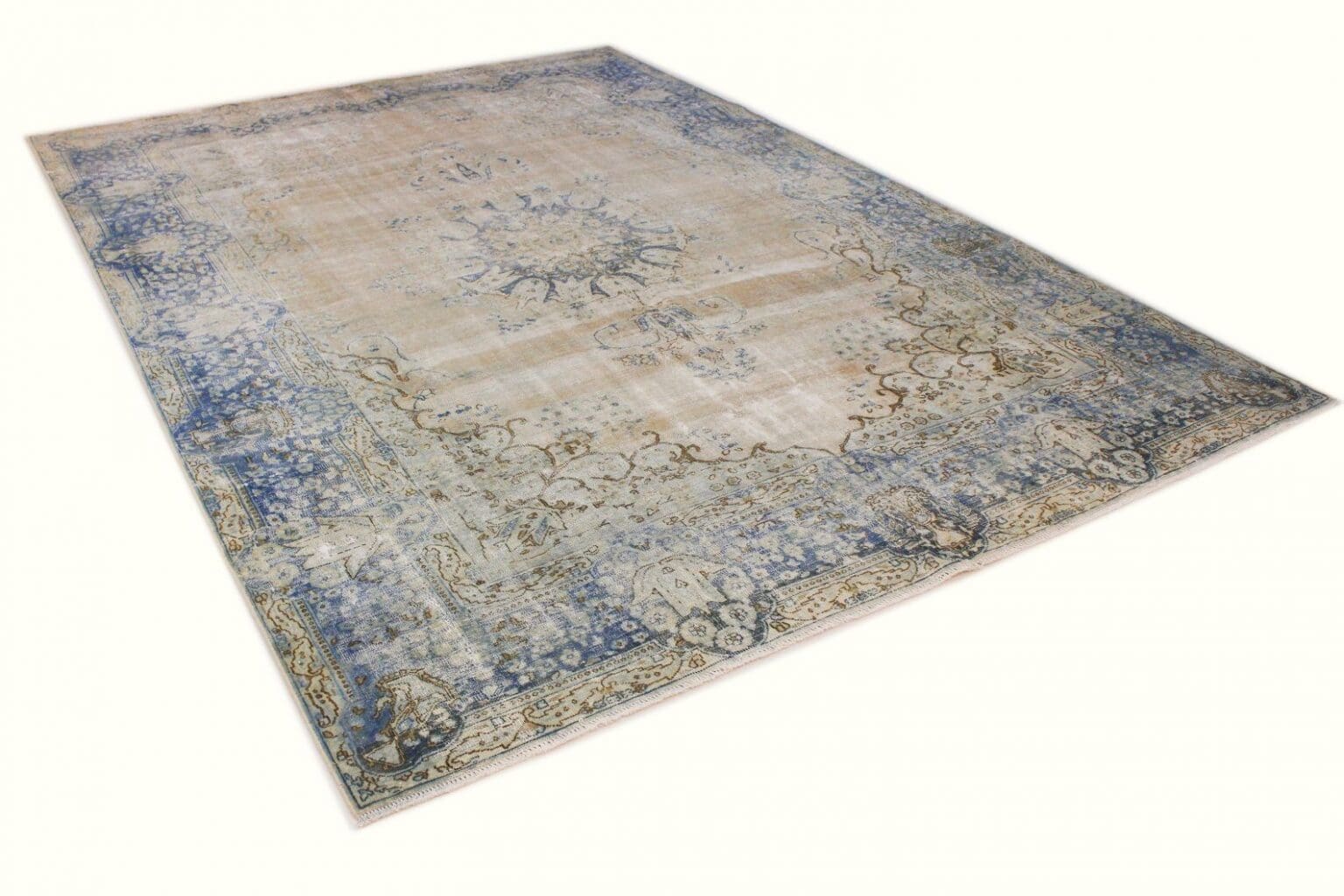 Orientteppich 392x266 cm Wolle handgeknüpft