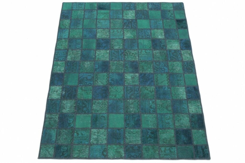 Orientteppich 202x151 cm Wolle handgeknüpft