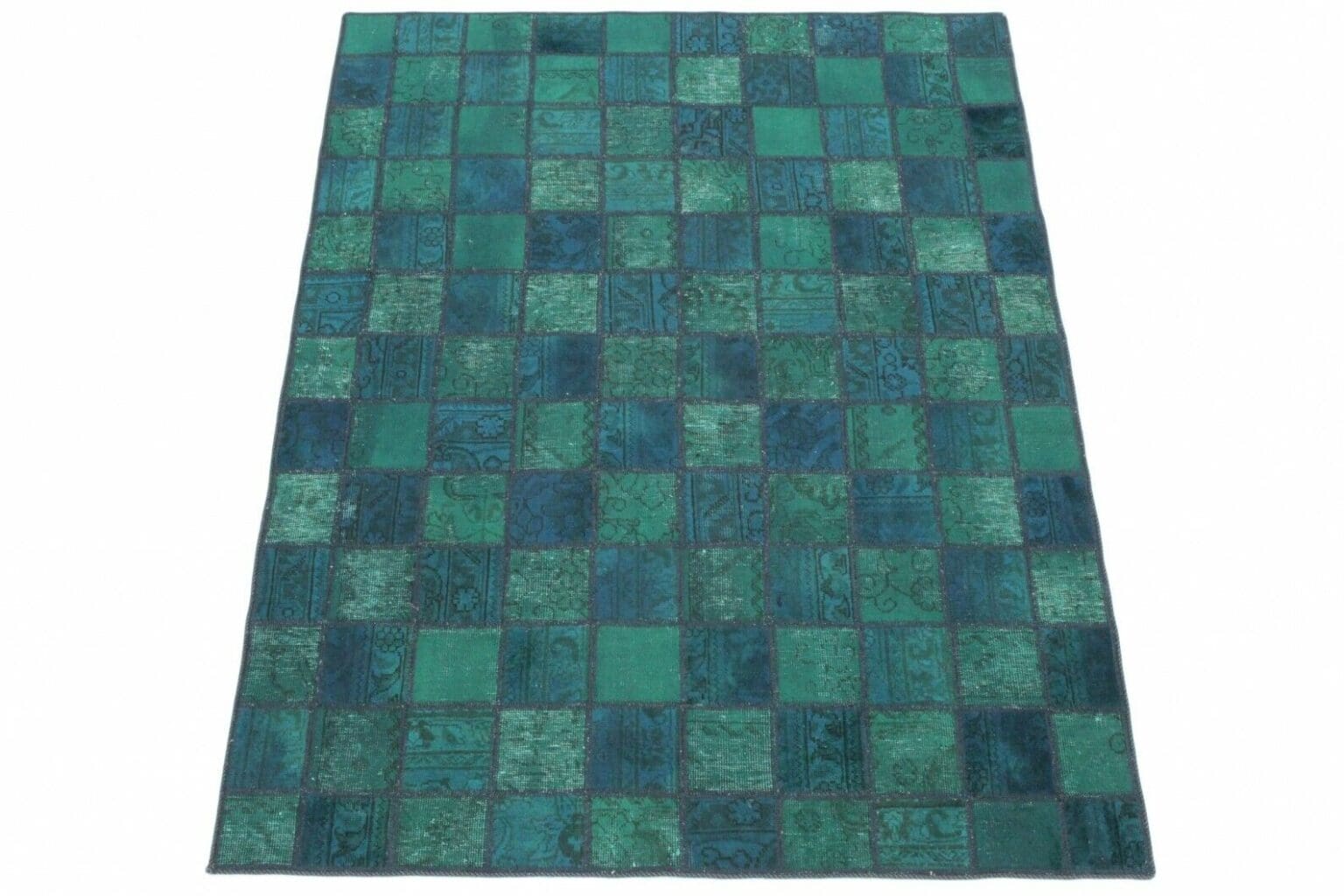 Orientteppich 202x151 cm Wolle handgeknüpft