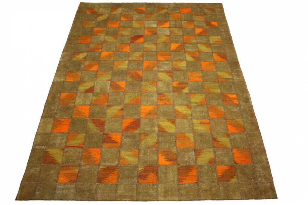 Orientteppich 275x196 cm Wolle handgeknüpft