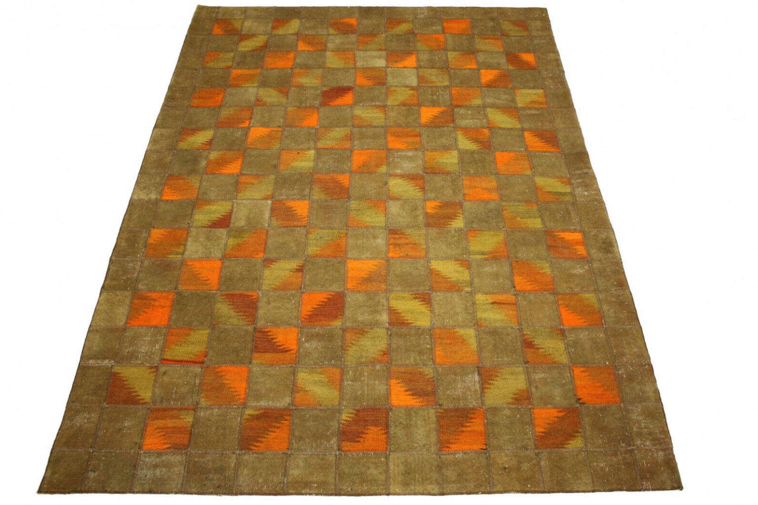 Orientteppich 275x196 cm Wolle handgeknüpft