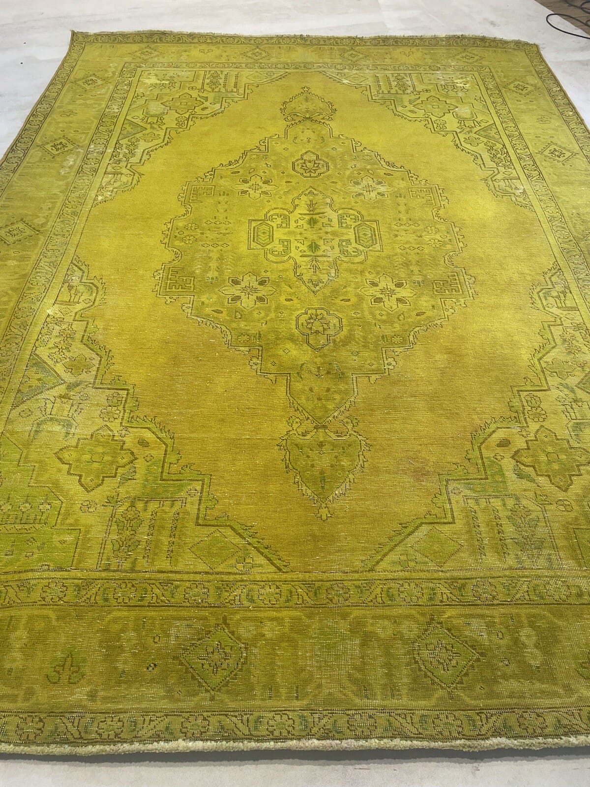 Perserteppich 336 x 246 cm Wolle handgeknüpft