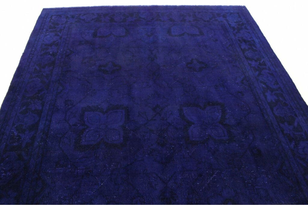 vintage-orientteppich-ultramarinblau-310x209cm-handgeknupft-3 Orientteppich 310x209 cm Wolle handgeknüpft