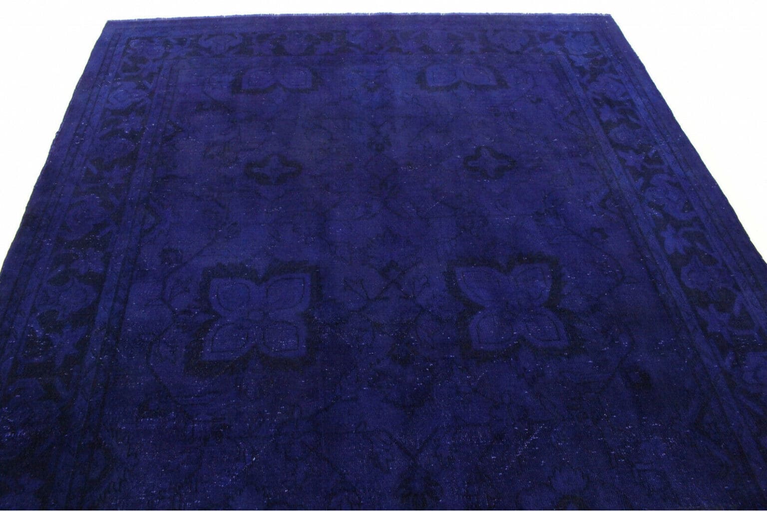 vintage-orientteppich-ultramarinblau-310x209cm-handgeknupft-3 Orientteppich 310x209 cm Wolle handgeknüpft