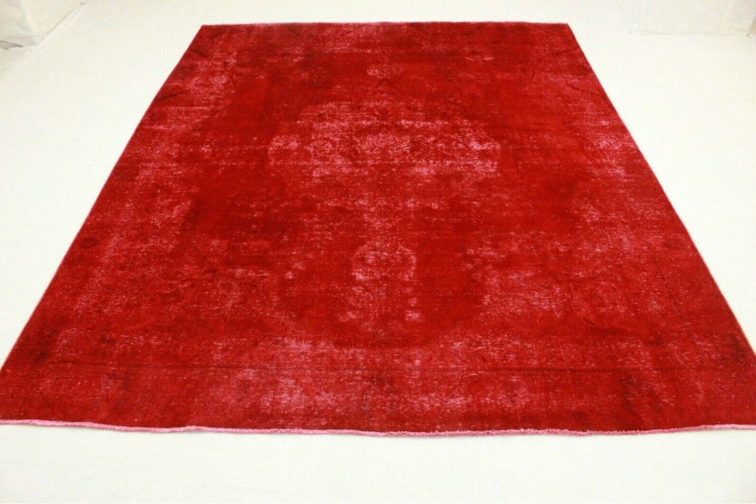 vintage-orientteppich-rot-360x289cm-handgeknupft-designerstuck-3 Orientteppich Orient 360 x 289 cm Wolle handgeknüpft
