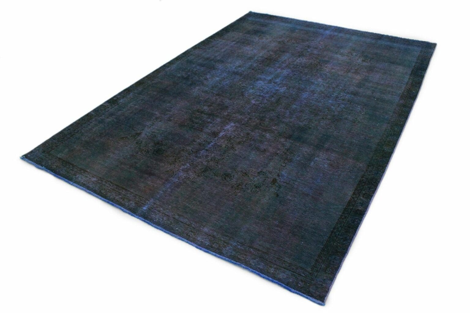 carpetido-vintage-teppich-blau-320x219-cm-handgeknupft-2 Orientteppich 320x219 cm Wolle handgeknüpft